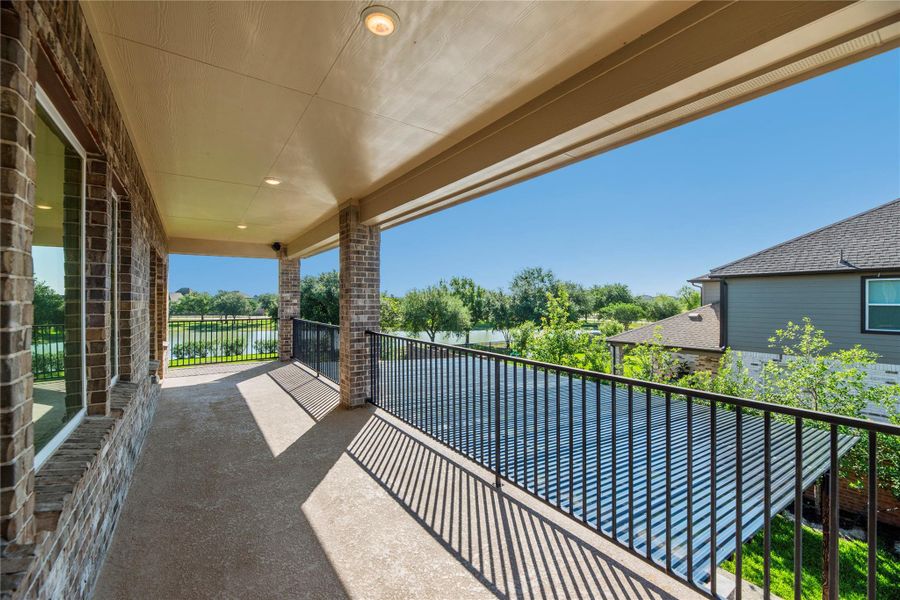 Exterior details and patio area of a home in , Cypress (Image 28).