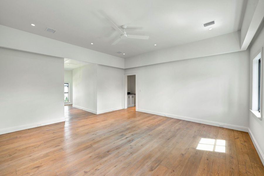 Another view of the gameroom.  Not shown is a large closet for games or storage.