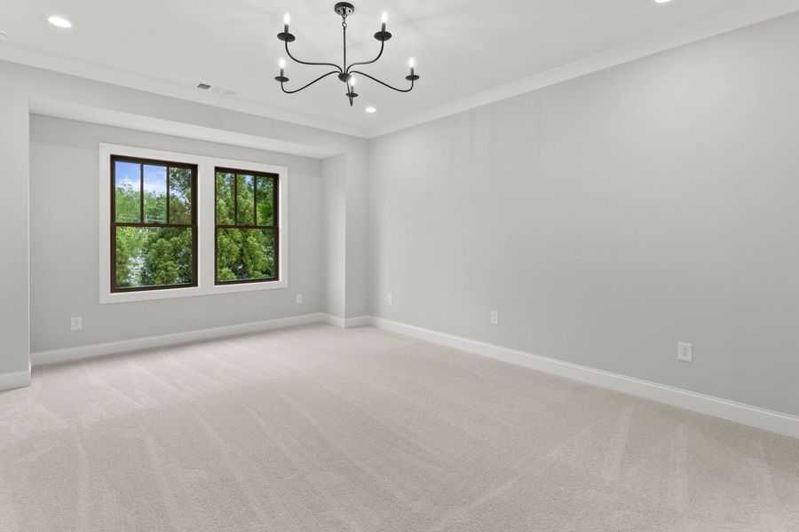 Spacious, unfurnished interior of a new home in Overlook at Gin Property, Senoia (Image 13). Spacious, unfurnished interior of a new home in Overlook at Gin Property, Senoia (Image 13).