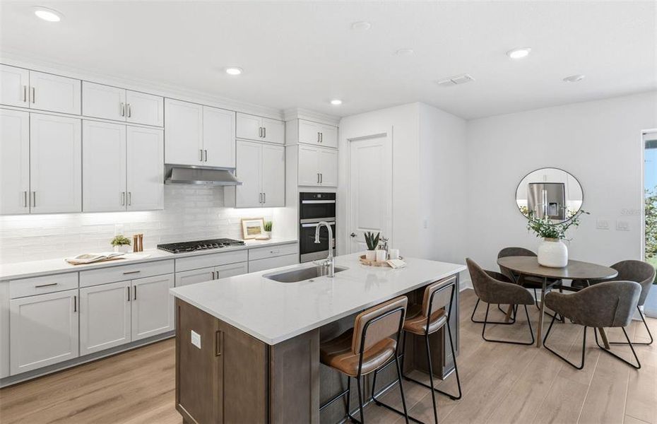Furnished interior view inside a new home in Riverwood, Zephyrhills (Image 10).