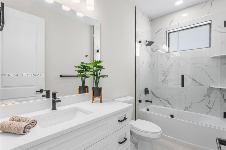 3rd Bathroom - Hallway bathroom for added comfort and convenience 3rd Bathroom - Hallway bathroom for added comfort and convenience