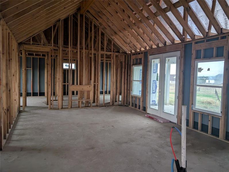 In-progress construction of a new home in , Princeton, TX (Image 8). In-progress construction of a new home in , Princeton, TX (Image 8).