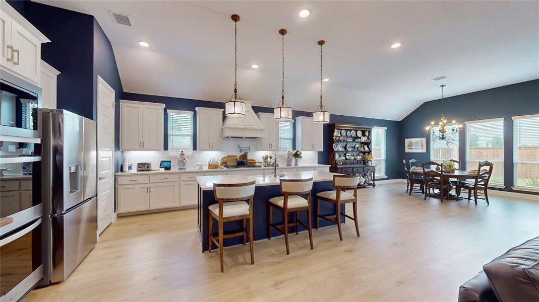 Upgraded Decretive Pendant lighting, Under cabinet lighting