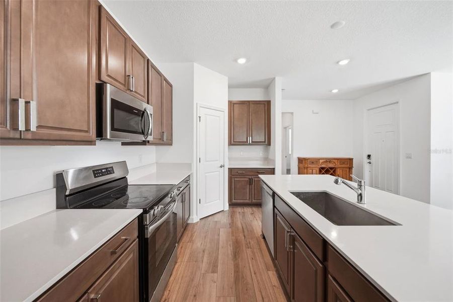 Furnished interior view inside a new home in The Timbers at Everlands, Palm Bay (Image 10).