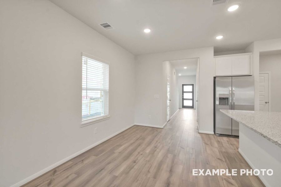 Representative unfurnished interior of a home built from the The Brazos F by Davidson Homes LLC in Liberty Estates, Cleveland (Image 27).