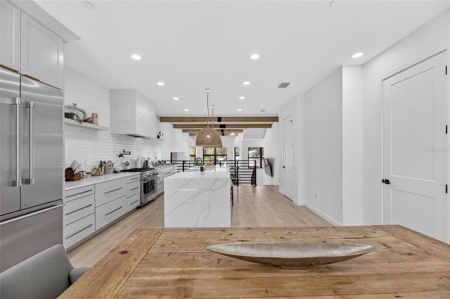 Furnished interior view inside a new home in , Tampa (Image 27).