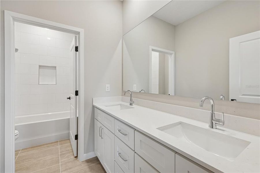 Furnished interior view inside a new home in Sabana Reserve, Ocala (Image 10).