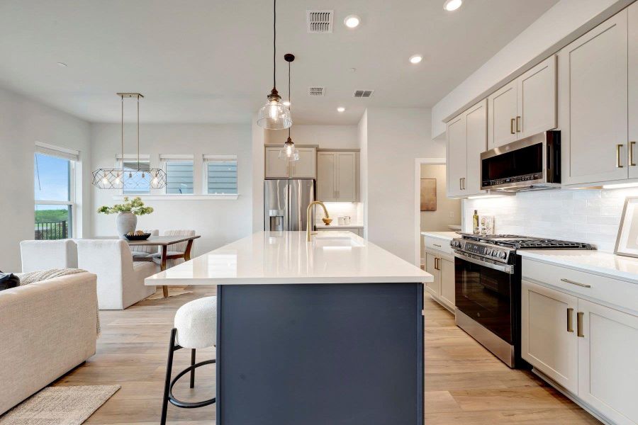 Kitchen - Dining Area (Staged)
