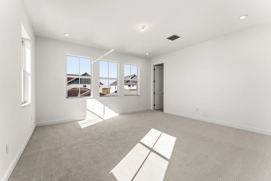 Representative unfurnished interior of a home built from the Marigold by Mattamy Homes in Newfield, Palm City (Image 17).