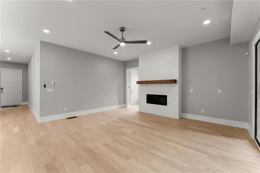 Spacious, unfurnished interior of a new home in West Town, Atlanta (Image 43).