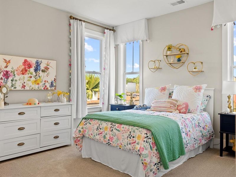 Furnished interior view inside a new home in , Ravenel (Image 14).