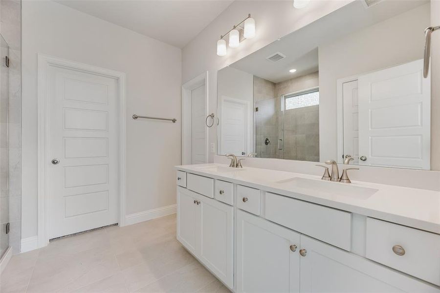 Furnished interior view inside a new home in Spiritas Ranch, Little Elm (Image 8).