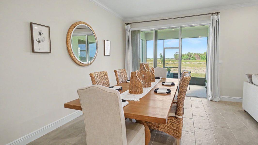 Representative furnished interior of a home built from the Drexel by Maronda Homes in Labelle, Labelle (Image 35).