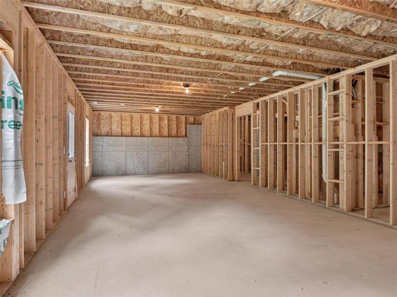In-progress construction of a new home in , Dallas, GA (Image 38).