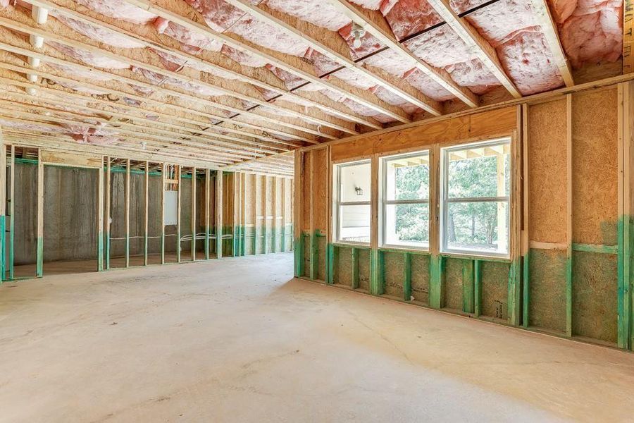 In-progress construction of a new home in , Jefferson, GA (Image 40).