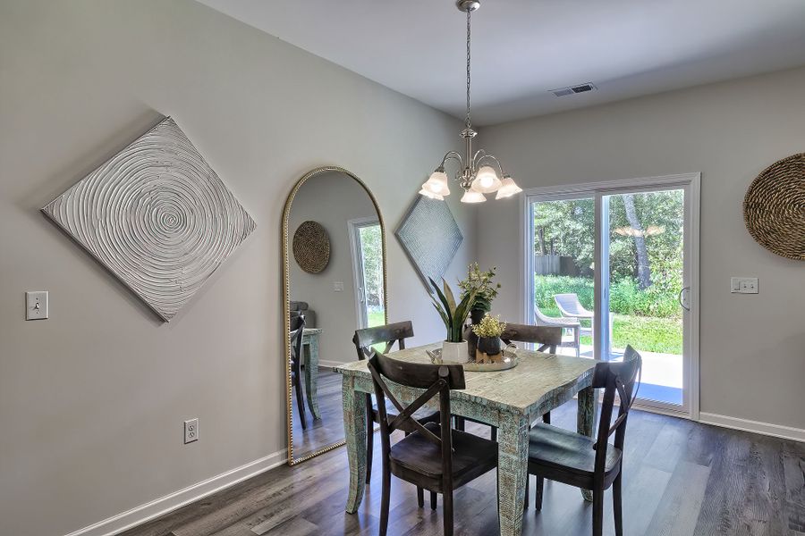 Furnished interior view inside a new home in Portrait Hills, Aiken (Image 19). Furnished interior view inside a new home in Portrait Hills, Aiken (Image 19).
