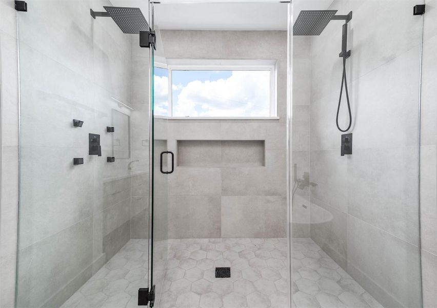 Double shower Double shower