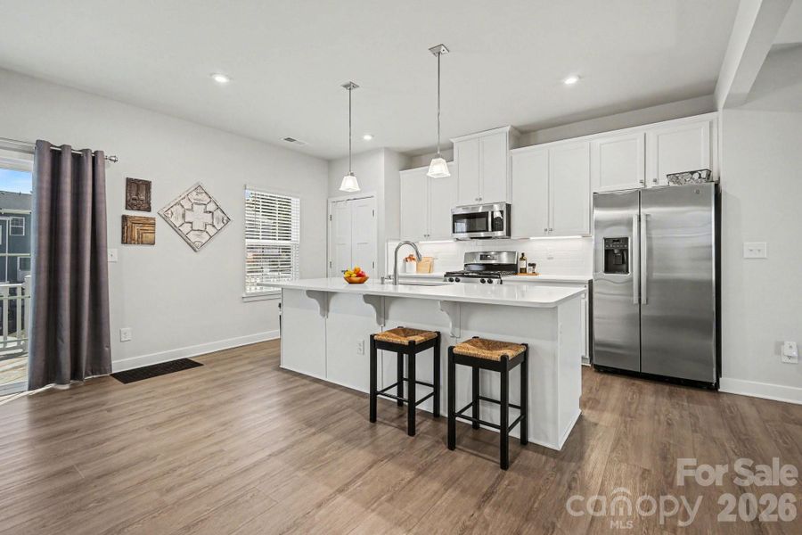 Furnished interior view inside a new home in , Gastonia (Image 15).
