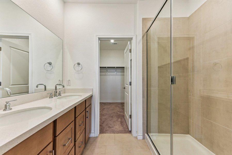 Furnished interior view inside a new home in Stonewall Ranch, Liberty Hill (Image 12).