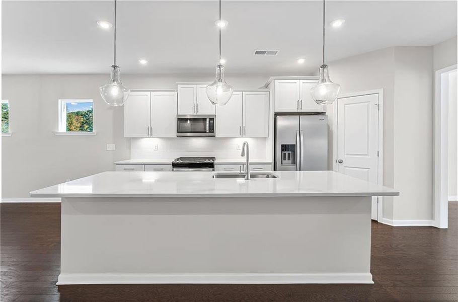 Furnished interior view inside a new home in Berkeley Mill, Cumming (Image 5).