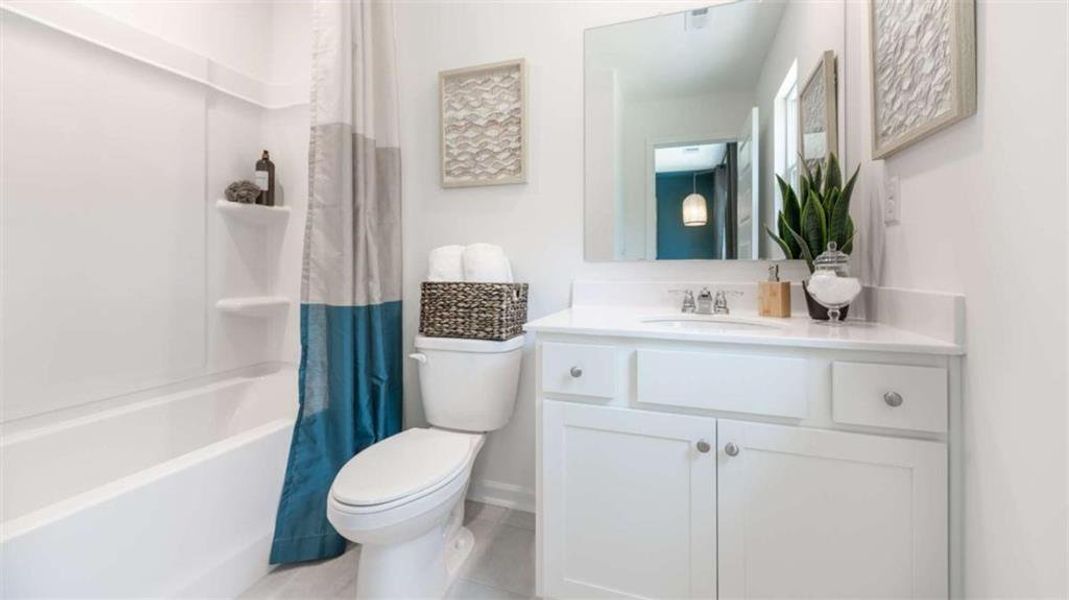 Furnished interior view inside a new home in Benteen Reserve, Atlanta (Image 29).