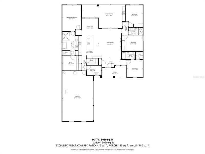 2D floor plan layout of this home in , Weeki Wachee, FL (Image 5).