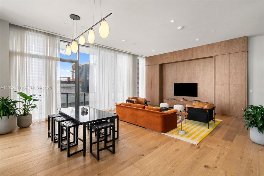 Furnished interior view inside a new home in , Miami (Image 30). Furnished interior view inside a new home in , Miami (Image 30).