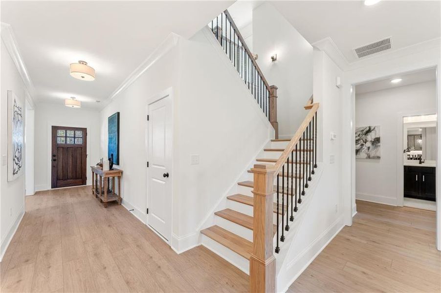Furnished interior view inside a new home in Prescott Manor, Canton (Image 34).