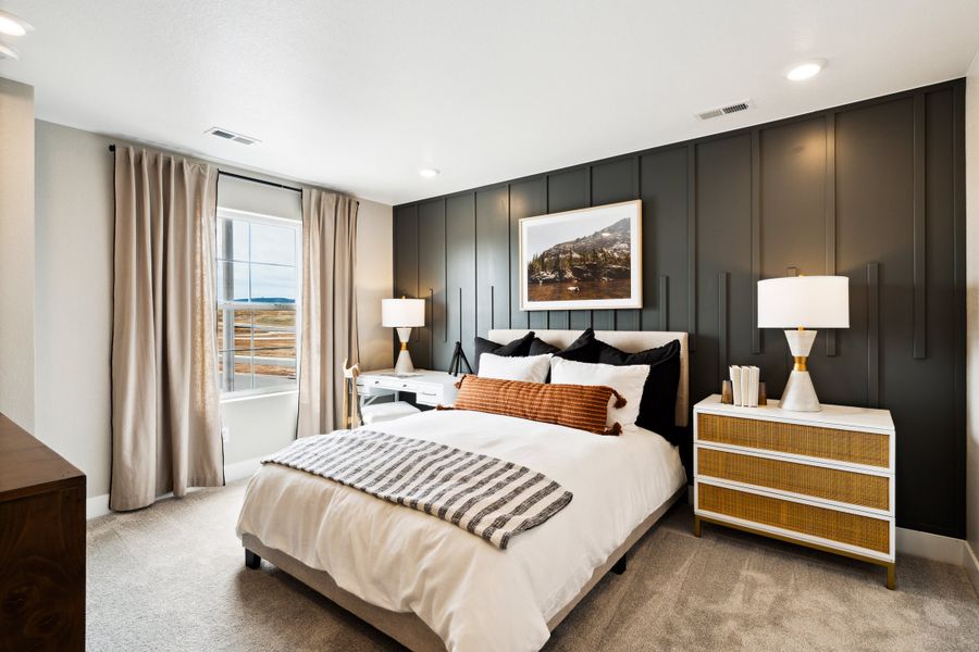 Furnished interior view inside a new home in Sterling Ranch Ascent Village, Littleton (Image 28).