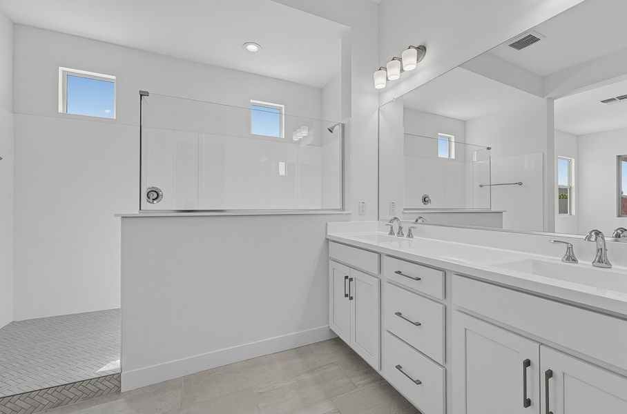 Furnished interior view inside a new home in Combs Ranch, San Tan Valley (Image 8).
