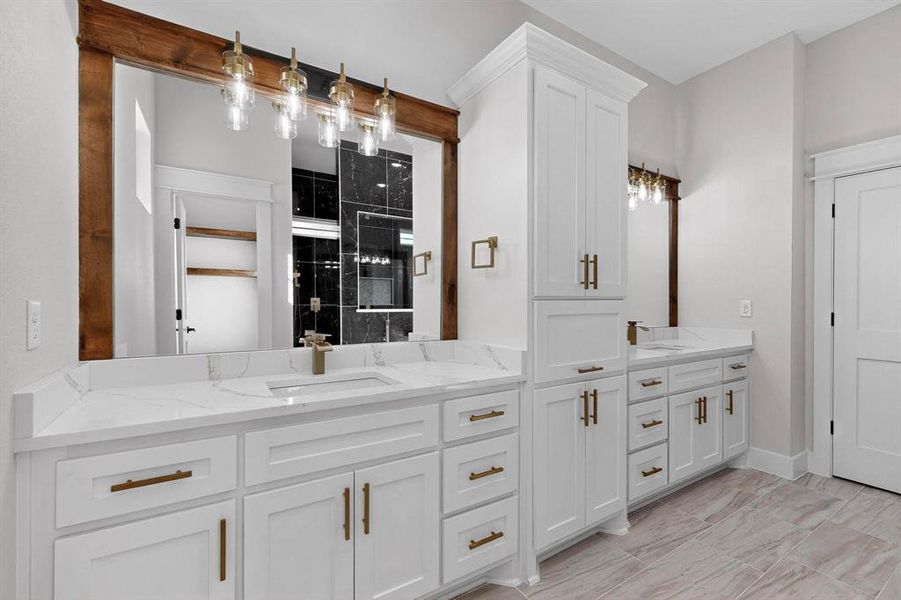 Furnished interior view inside a new home in , Springtown (Image 8).