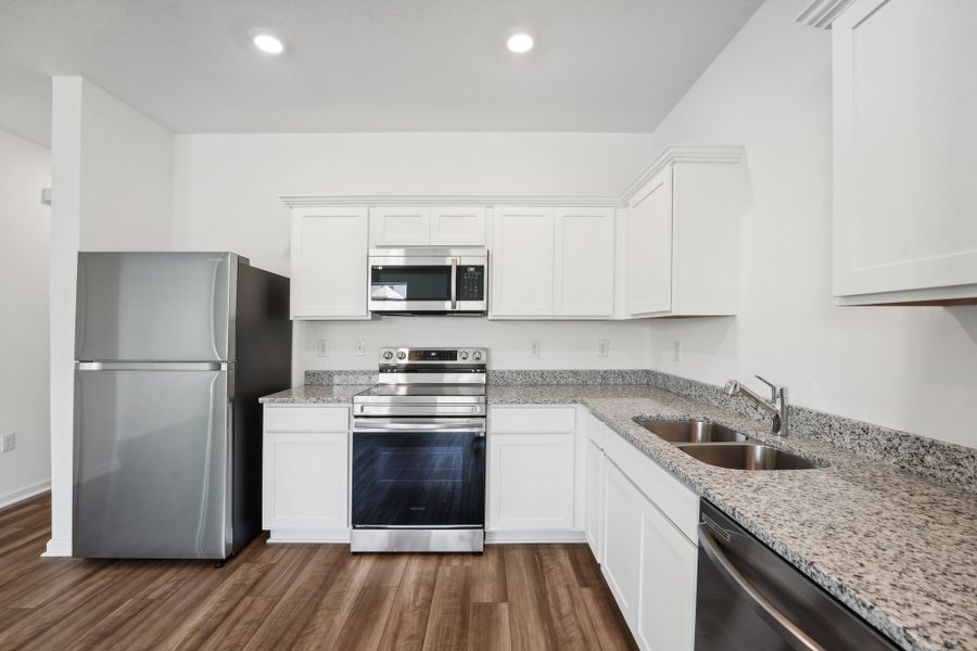 Representative furnished interior of a home built from the Pulsar by Starlight Homes in Glenn Crossing, Durham (Image 9).