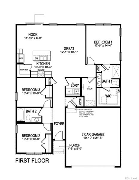2D floor plan layout of this home in Spring Valley Ranch, Elizabeth, CO (Image 2). 2D floor plan layout of this home in Spring Valley Ranch, Elizabeth, CO (Image 2).