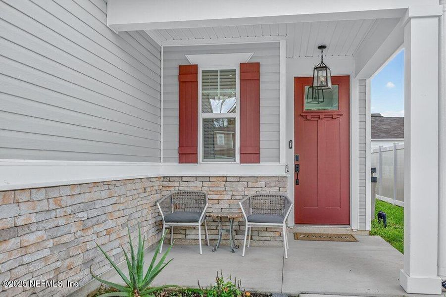 Exterior details and patio area of a home in , Jacksonville (Image 25). Exterior details and patio area of a home in , Jacksonville (Image 25).