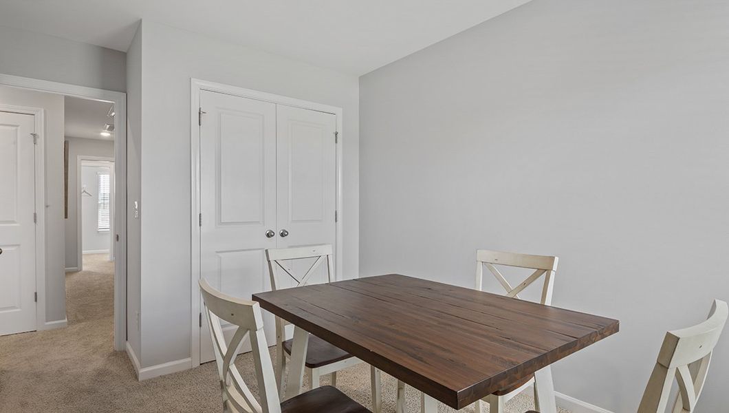 Furnished interior view inside a new home in Providence Walk, Hendersonville (Image 24).
