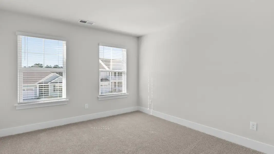 Spacious, unfurnished interior of a new home in The Highlands at Cedar Hill Landing, Navassa (Image 29).