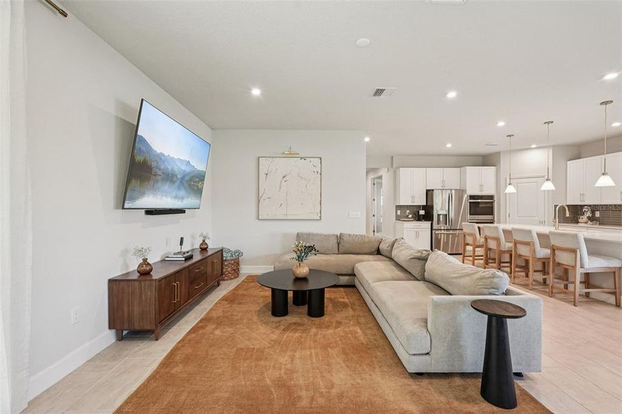 Furnished interior view inside a new home in , Parrish (Image 7).