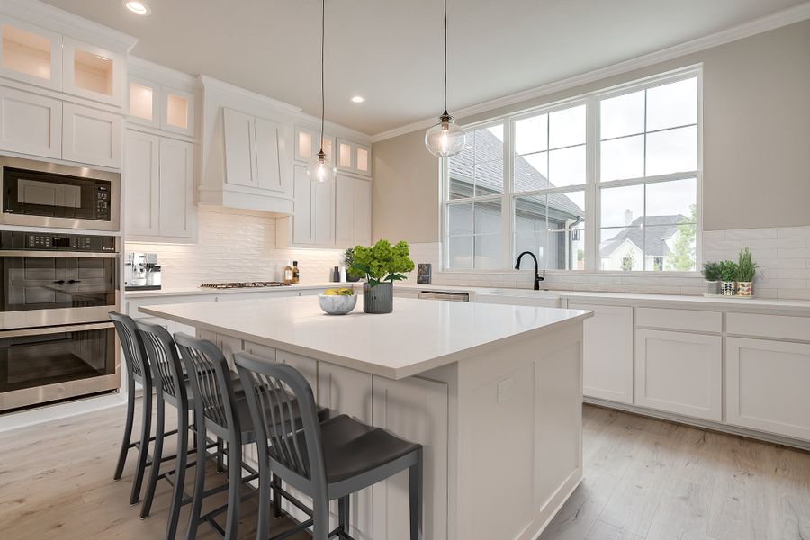 Representative furnished interior of a home built from the The Garland by Kenmark Homes in LeTara, Haslet (Image 4).