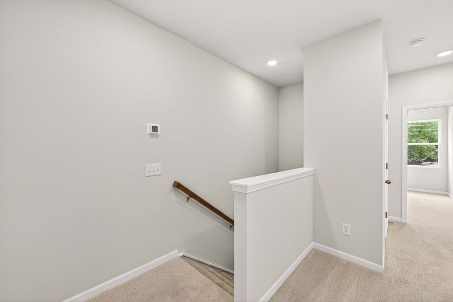 Spacious, unfurnished interior of a new home in Amplitude, Charlotte (Image 20). Spacious, unfurnished interior of a new home in Amplitude, Charlotte (Image 20).