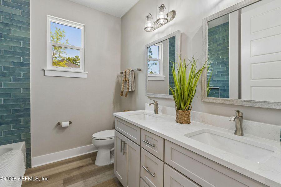 Furnished interior view inside a new home in , Yulee (Image 28).