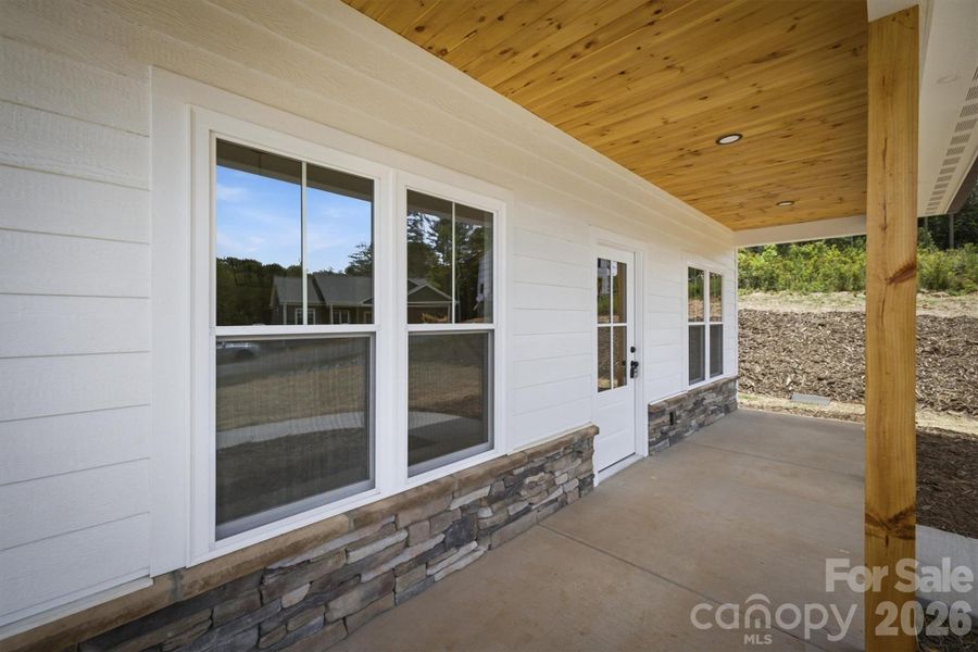 Exterior details and patio area of a home in , Valdese (Image 21). Exterior details and patio area of a home in , Valdese (Image 21).