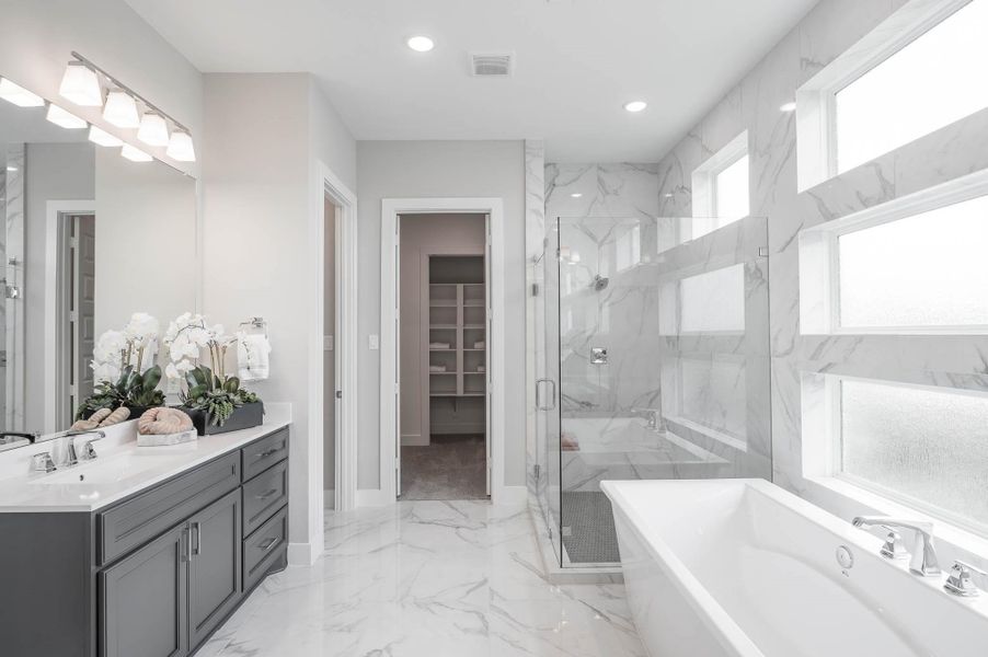 Furnished interior view inside a new home in , Cypress (Image 19). Furnished interior view inside a new home in , Cypress (Image 19).