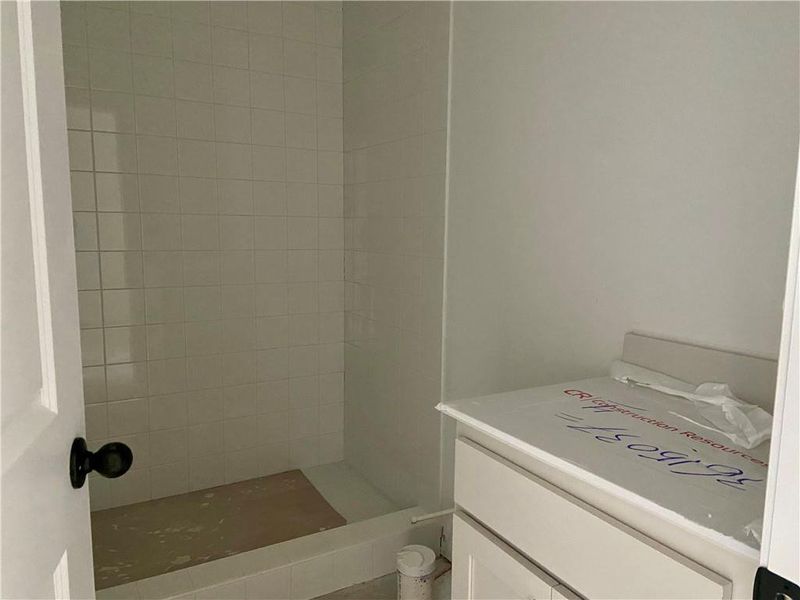 In-progress construction of a new home in Arbors at Richland Creek, Buford, GA (Image 10).