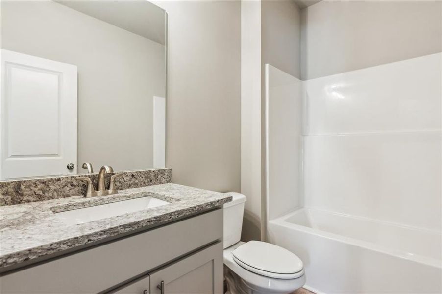 Furnished interior view inside a new home in Traditions of Braselton, Jefferson (Image 5).