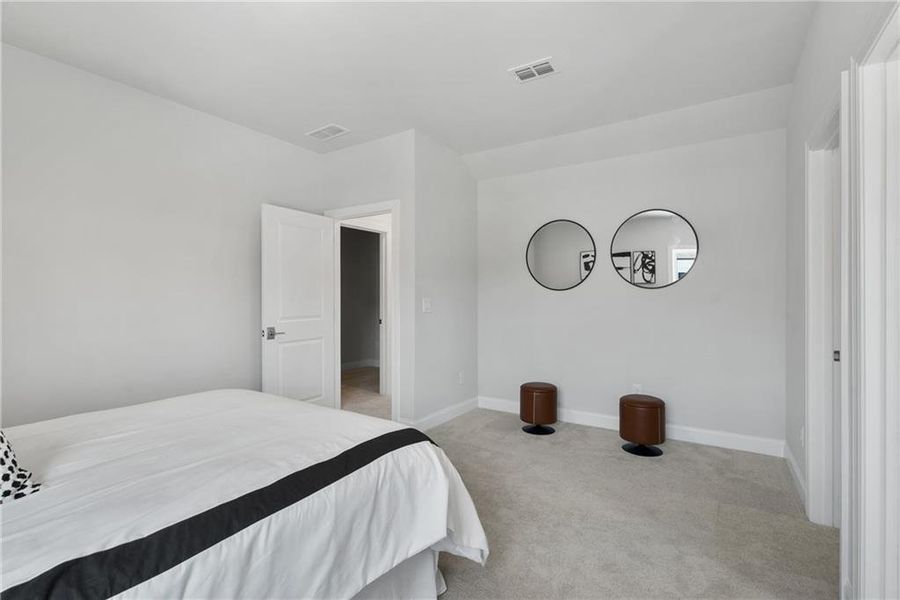 Furnished interior view inside a new home in Promenade at Sawnee Village, Cumming (Image 26).