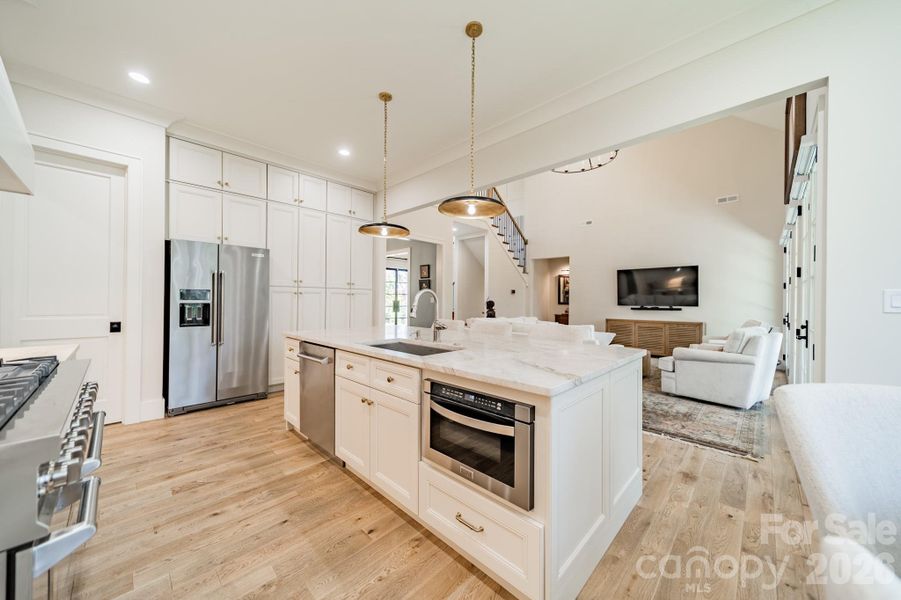Furnished interior view inside a new home in , Charlotte (Image 38).