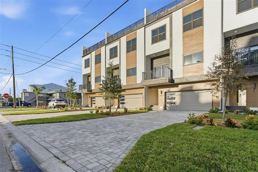 Exterior details and patio area of a home in , Treasure Island (Image 33). Exterior details and patio area of a home in , Treasure Island (Image 33).