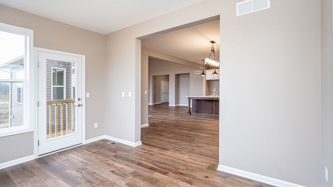 Representative unfurnished interior of a home built from the The Middleton by Norfolk Homes in Coronado Estates, Jackson (Image 27). Representative unfurnished interior of a home built from the The Middleton by Norfolk Homes in Coronado Estates, Jackson (Image 27).