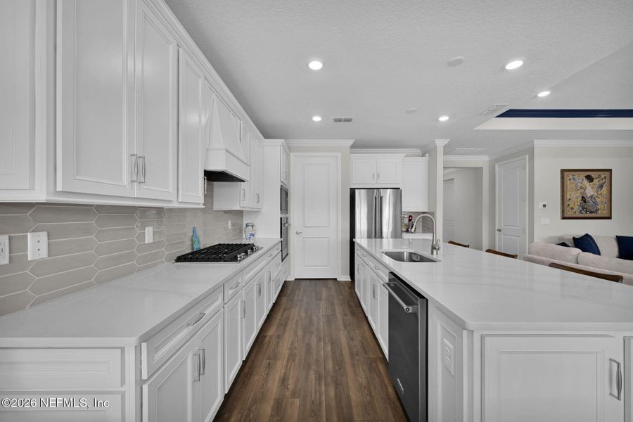 Furnished interior view inside a new home in , St. Augustine (Image 5).