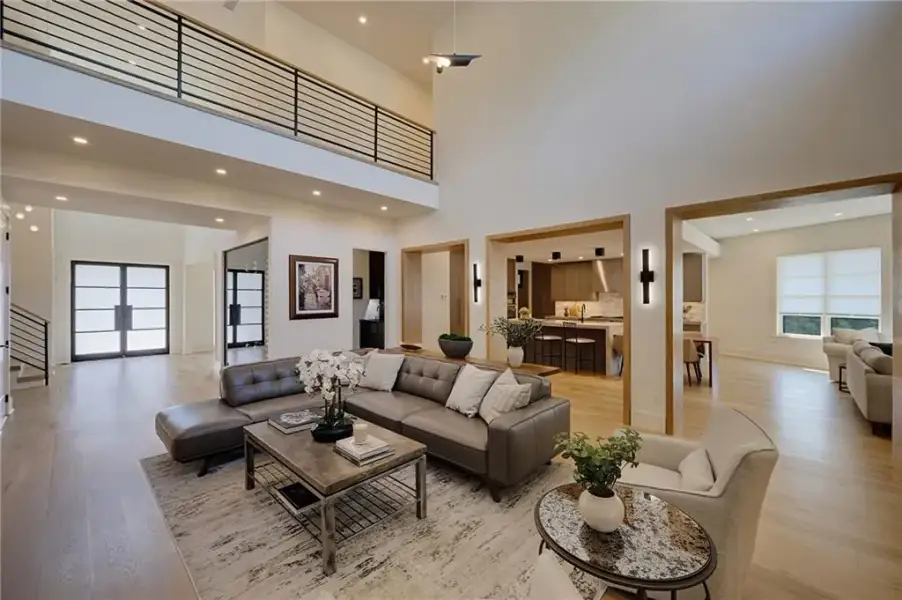 Furnished interior view inside a new home in , Sandy Springs (Image 35).